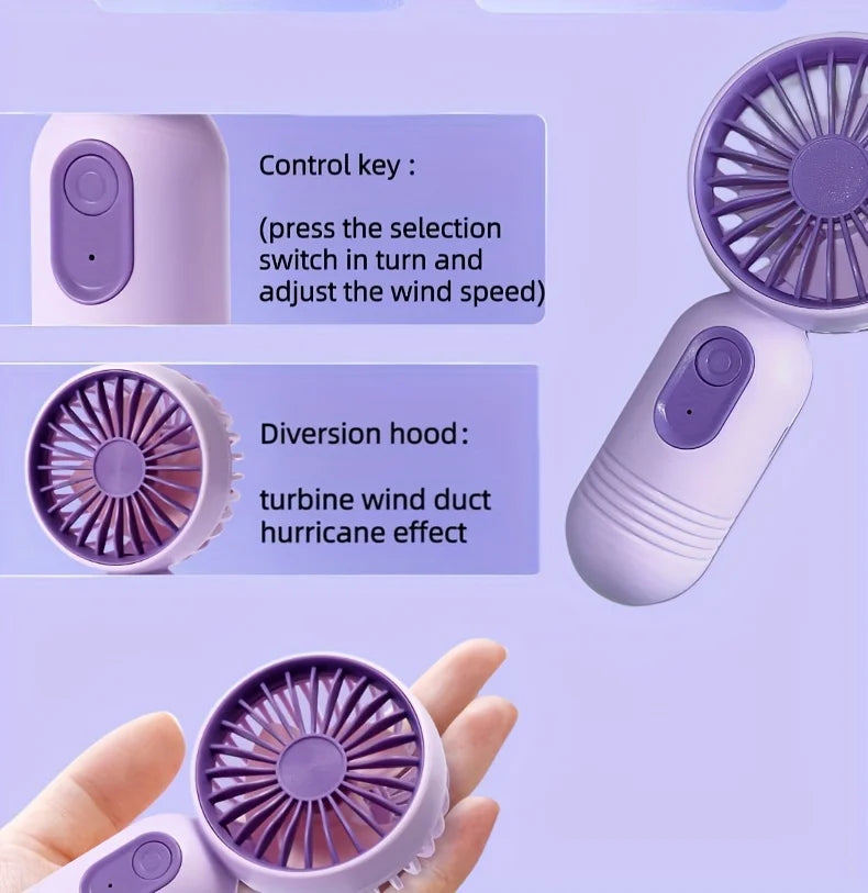 Mini portable fan