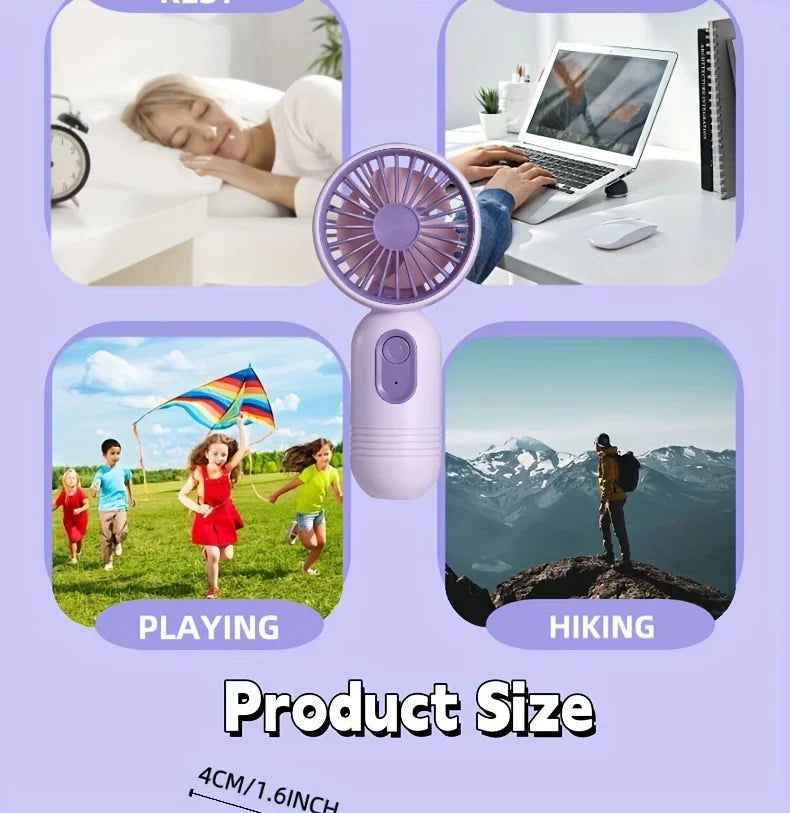 Mini portable fan