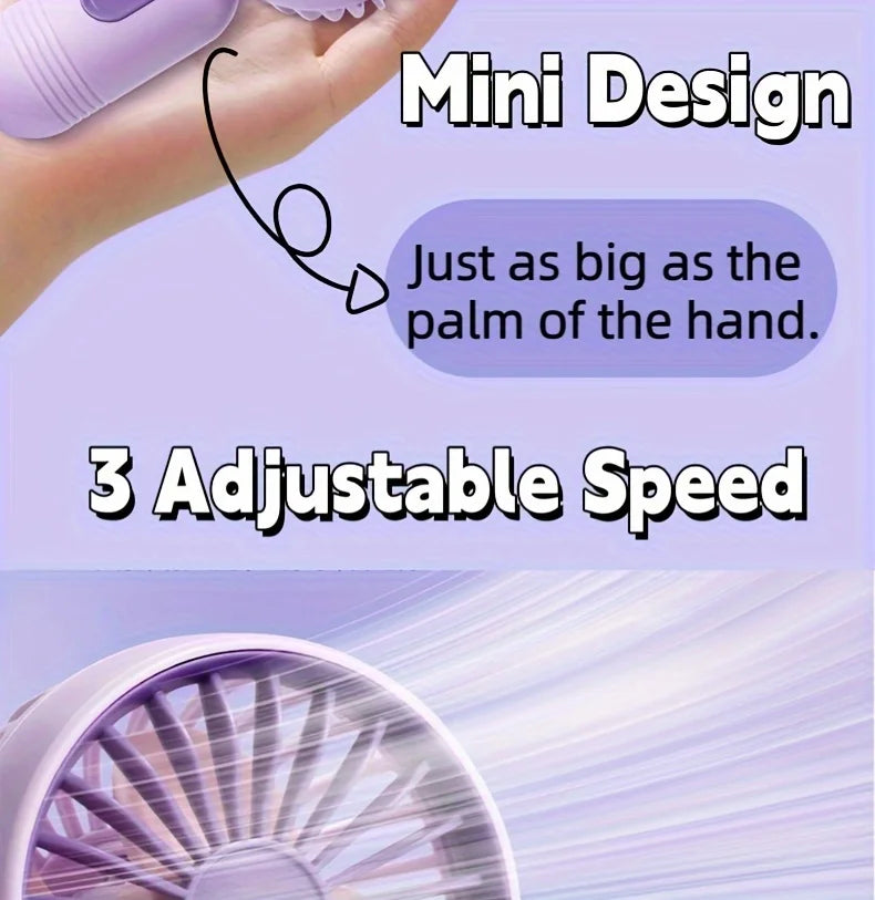 Mini portable fan